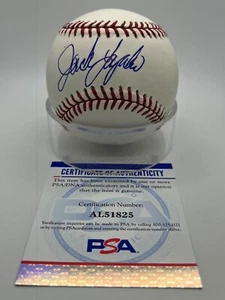 Jack Lazorko Brewers Angels Signed Autograph Official MLB Baseball PSA DNA - Picture 1 of 2