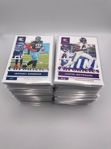2021 Panini Chronicles Football - Base & Rookies - Complete Your Set