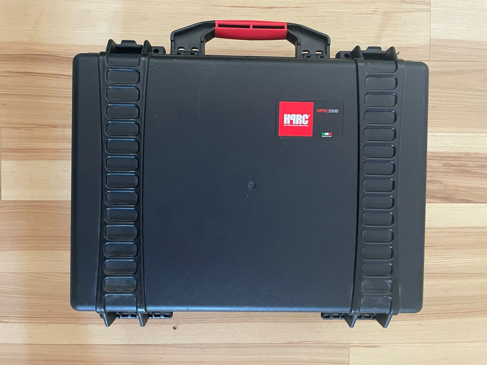 Estuche HPRC 2500 usado, espuma parcial Foto 1 de 4