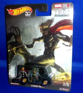 MARVEL STUDIOS CONCEPT ART SERIES AVENGERS THOR COLLECTOR HOT WHEELS #2 OF 5 NEW - Picture 1 of 2