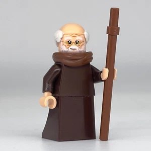 Lego Mittelalter Mönch Minifigur Bruder Tuck Glatze Ritter Burg Priester-NEU - Bild 1 von 3