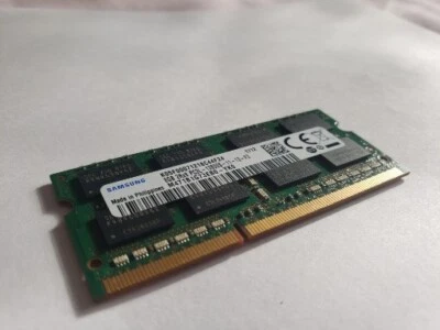 SAMSUNG 8GB 2Rx8 PC3L 12800S-11-13-F3 DDR3 Laptop RAM - Image 1 of 3