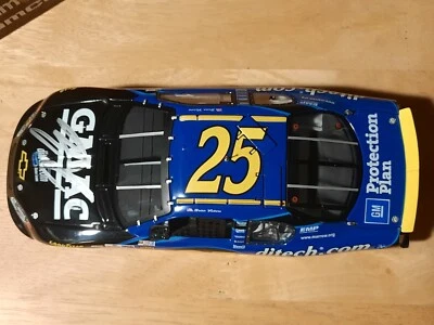 Brian Vickers 2005 #25 GMAC Equipo Caliper Nascar Propietario 1:24 Autógrafo Foto 1 de 4