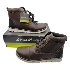 Eddie Bauer Outdoor Boots Crave brown Hiking Fall Autmn Size 6 M - NEW IN BOX - Picture 1 of 6