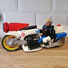 Fisher Price Rescue Hero's Motor Bike And Figure Rare Vintage Action Toy 