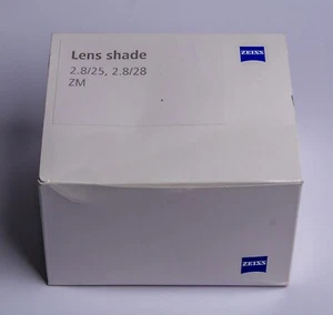 Carl Zeiss Lens Shade / Hood - New & Boxed - 25mm / 28mm 25/28 Lenshood - Picture 1 of 5