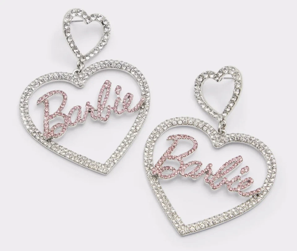 Pendientes colgantes Barbie Aldo cristal rosa claro araña - Nuevos con etiquetas Foto 1 de 1