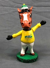 2002 128th Horse Racing Kentucky Derby Bobble Head Churchill Charlie Nib