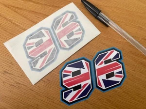 Jake Dixon número de carrera 96 - (par pequeño) - vendedor del reino unido - Imagen 1 de 1