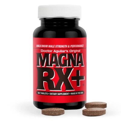 MAGNA RX+ Doctor Aguilars Suplemento Original Mejora de la Virilidad Masculina. 60 ct Foto 1 de 2