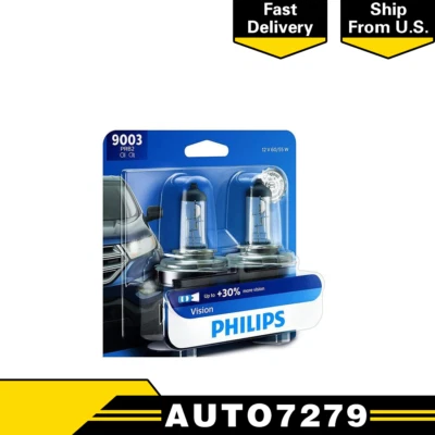 Bombilla de faro Philips de 2 piezas para Acura RL 2005 1996-1998 Honda lámpara de haz alto/bajo Foto 1 de 4