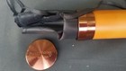 FLY ROD TUBE ALUMINUM 7"6" FOUR PIECE #2 FOR BAMBOO/FIBERGLASS OR GRAPHITE