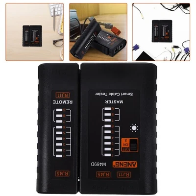  4 Pack Lan Kabel Prüfgerät Netzwerk-kabeltester Verdrahtungstester - Bild 1 von 4