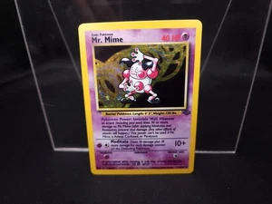 MR. MIME 6/64 JUNGLE UNLIMITED HOLO RARO WotC 1999 DE COLECCIÓN POKEMON TCG - Imagen 1 de 2