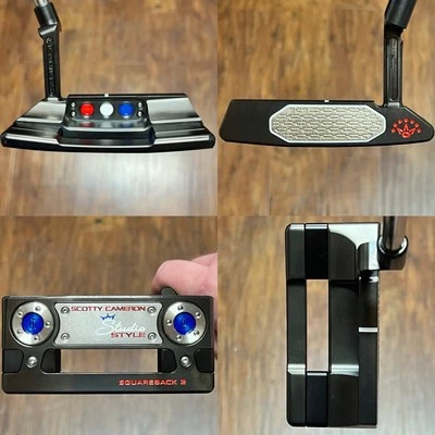 Scotty Cameron Studio Style Squareback 2 Putter - New - Xtreme Dark Finish - USA - Image 1 of 4