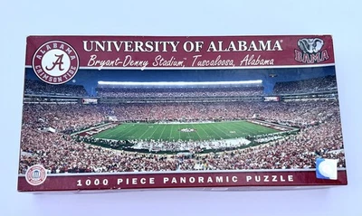 University of Alabama Bryant-Denny Stadium 1000 pc panoramic puzzle Never Used  - Image 1 of 4