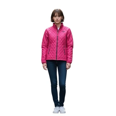 Chaqueta The North Face Niñas XL (18) Rosa ThermoBall Acolchada Aislada Cremallera Completa Foto 1 de 4