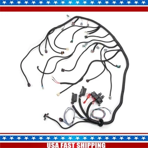 LS Wire Harness For LS3 LS2 6.2L 6L80E 6L90E 58X DBW 2006-2015 NEW TR6060 US - Picture 1 of 12