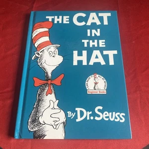*KIDS* Dr. Seuss - The Cat in the Hat (1986, Hardcover Book) Dr. Seuss - Picture 1 of 6