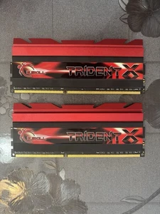 G.Skill PC3-19200 16 GB (x2) DIMM 2400 MHz DDR3 SDRAM Memory (F3-2400C10D-16GTX) - Picture 1 of 3