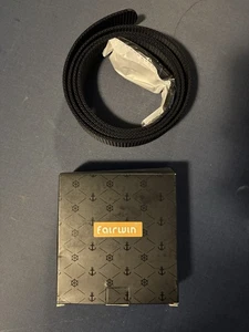 FAIRWIN Herren Ratschengürtel, 1,5 Zoll Nylon M schwarz - Bild 1 von 3