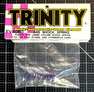 EV4060	Trinity EV10, EV10SS & Hyperdrive Purple .045 Shock Spring-Lrg Vol Shock - Image 1 of 2