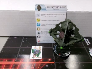 =Heroclix STAR TREK Tactics III Queen Vessel Prime 027 con tarjeta = - Imagen 1 de 1