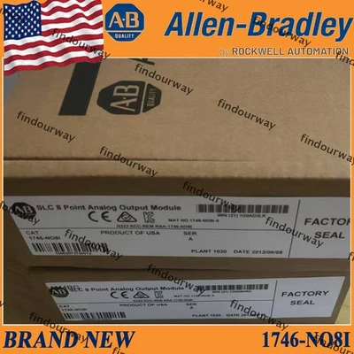 NEW Sealed New PLC-AB 1746-NO8I /A Analog Output Module FREE SHIPPING - Image 1 of 4