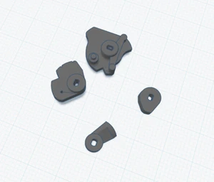 Cams für Akai X-1800SD Reel-to-Reel Recorder - Vintage Audio Ersatzteile - Bild 1 von 6