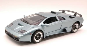 Lamborghini Diablo GT 1999 Silver Blue 1:18 Model MOTORMAX - Picture 1 of 1