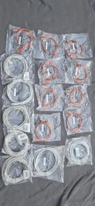 Cat6 Rj45 Cables Various Length Job Lot Patch Panel Cords 0.5m 1.5m 2m 3m - Afbeelding 1 van 7