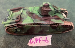 28mm Painted Bolt Action French Char 1B Lot GPF-6 - Bild 1 von 1
