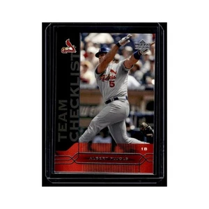 Albert Pujols 2005 Upper Deck #496 St. Louis Cardinals Baseball Card NM - Picture 1 of 3