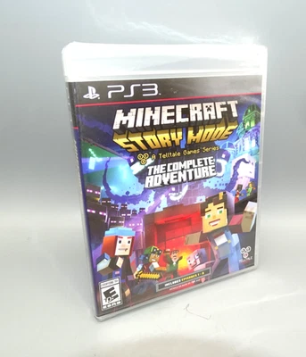 Minecraft: Story Mode Complete Adventure (Playstation 3) NEW *Factory Sealed* - Image 1 of 3