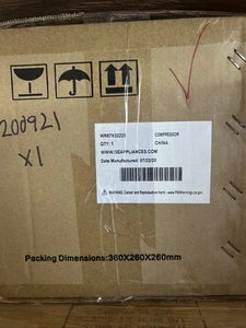 WR87X32223 GE COMPRESSOR NEW IN UNOPENED BOX - Picture 1 of 2