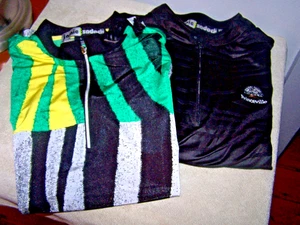 TWO Pre-Owned Jamie Sadock GOLF SHIRTS-SLEEVELESS & SHORT SLEEVE - Size Large - Picture 1 of 9