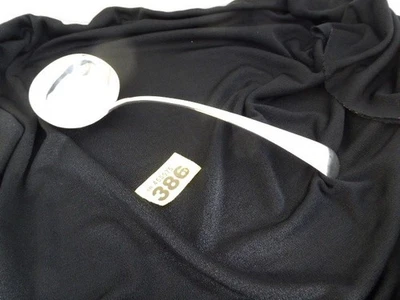 Antiguo plato de plata sopa ponche cucharón inglés antiguo patt por J Dixon Bugle mark 11" Foto 1 de 4