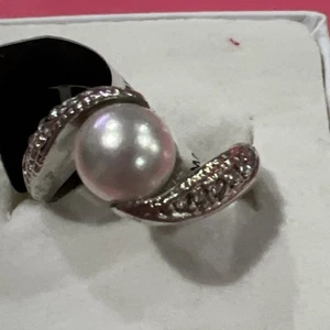 RSVP Ring Size 6 Faux Pearl - Picture 1 of 7