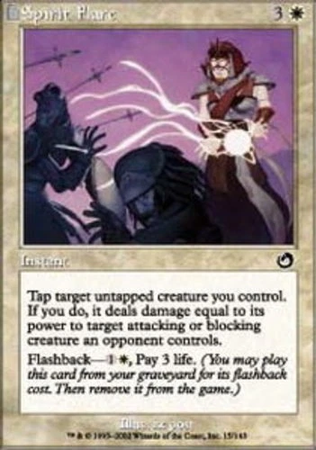 Spirit Flare - Torment #15/143 MTG Magic The Gathering - Image 1 of 1