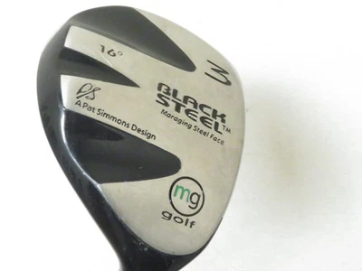 MG Golf Negro Acero Calle 3 Madera MC 60 Senior Flex SIN Cubierta Foto 1 de 4