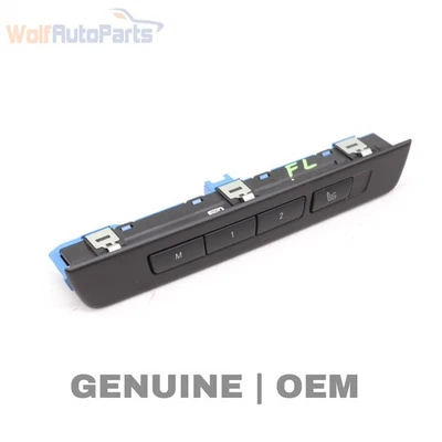BMW 550I GT 2010-2015 - Interruptor de control de memoria asiento delantero izquierdo 9215818 Foto 1 de 4