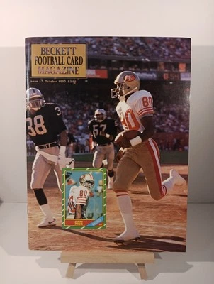Beckett Football Card Magazine - October 1990 - Issue #7 - Jerry Rice 49ers - Image 1 of 4