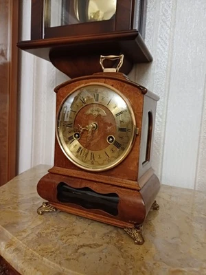 Kaminuhr Tischuhr Standuhr Pendeluhr Wuba Warmink  - Bild 1 von 4