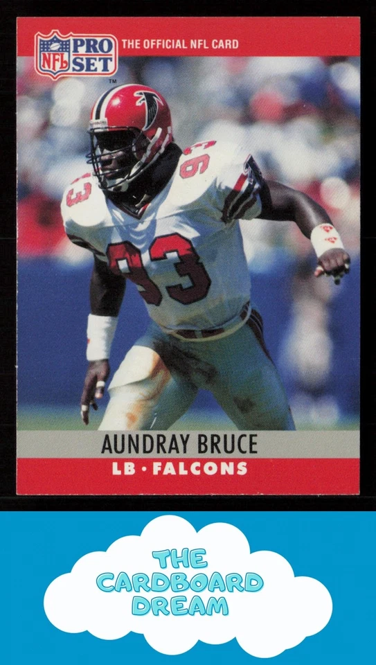 Aundray Bruce 1990 Pro Set #30 Atlanta Falcons - Image 1 of 2