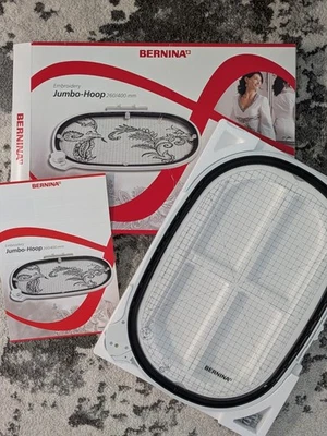 Bernina Embroidery Jumbo Hoop 260/400 mm for 830, extra large embroidery designs - Image 1 of 4
