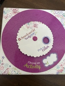 American Girl Truly Me Activity Box Zifferblatt Rad Farbe auswählen Handwerk Rezepte Spiel - Bild 1 von 6