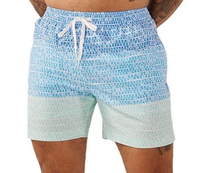 Chubbies The Ocean Trifectas 5.5" Inseam Swim Trunks Mesh Liner Blue Men’s Sz M - Picture 1 of 8