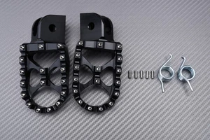 Pair of ADVENTURE / ENDURO Alu Front Footrests BMW R1250 GS R 1250GS 2019-2023 - Picture 1 of 6