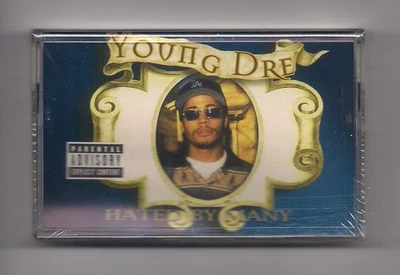 YOUNG DRE - Hated by many SEALED rare 1997 Cassette - KC3 Records - Image 1 of 2