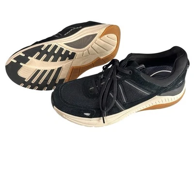 Dansko Poppy Walking Trainers Natural Arch Plus Support Black Suede Trim 9.5-10 - Image 1 of 4